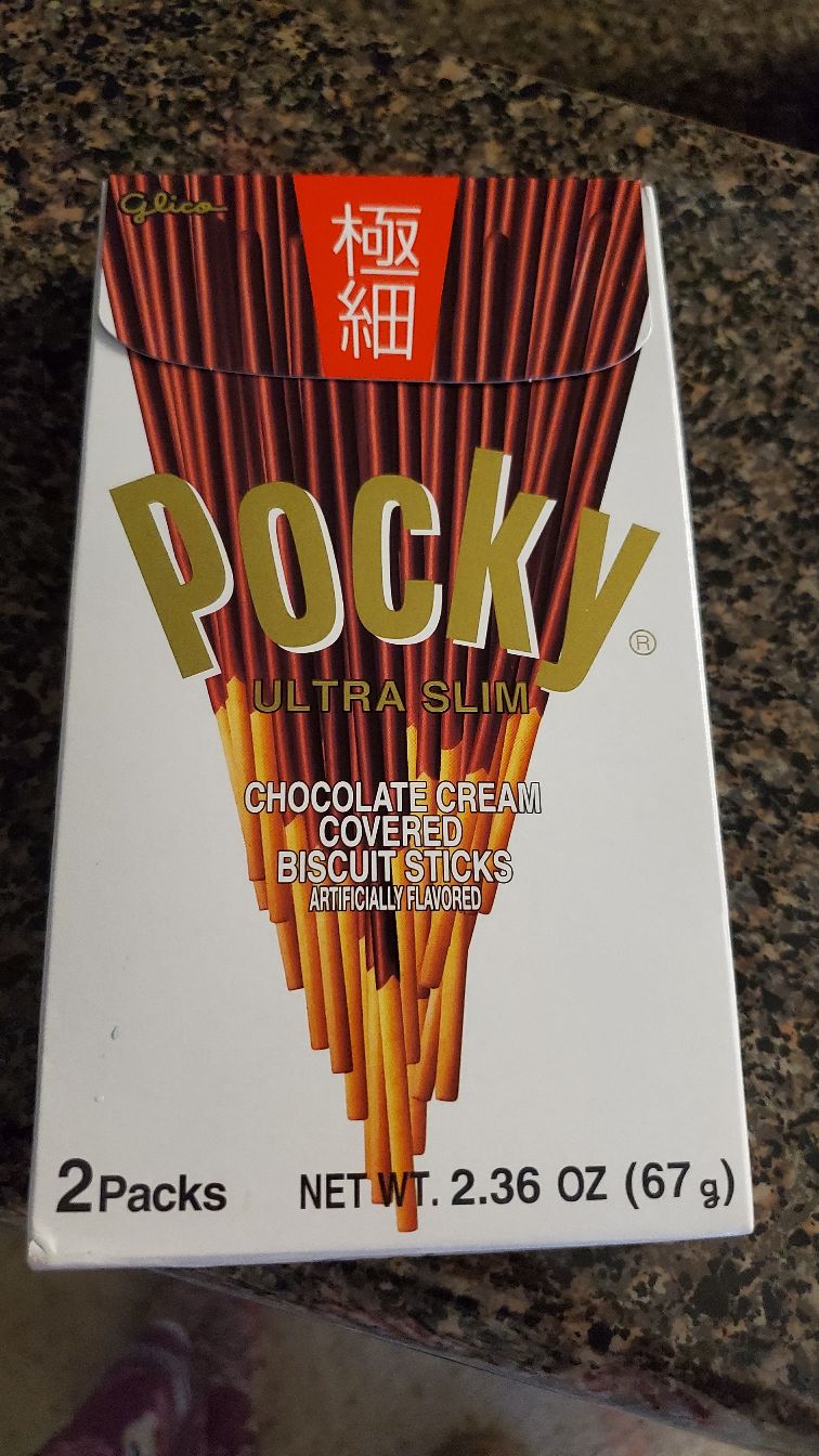Glico ポッキー 極細 チョコレート味 - Weee!