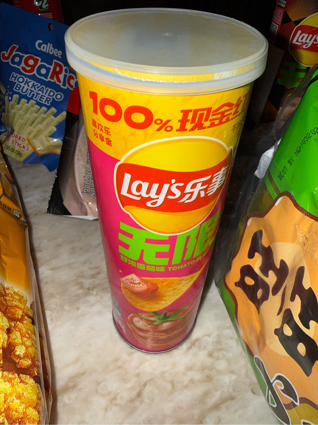 LAY'Sポテトチップス トマト味104g 90 グラム - Weee!