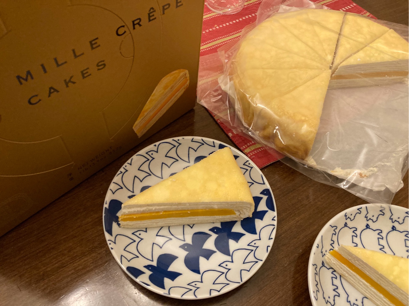 Touched 冷凍ミルクレープケーキ マンゴー味 8インチ 29.9 オンス - Weee!