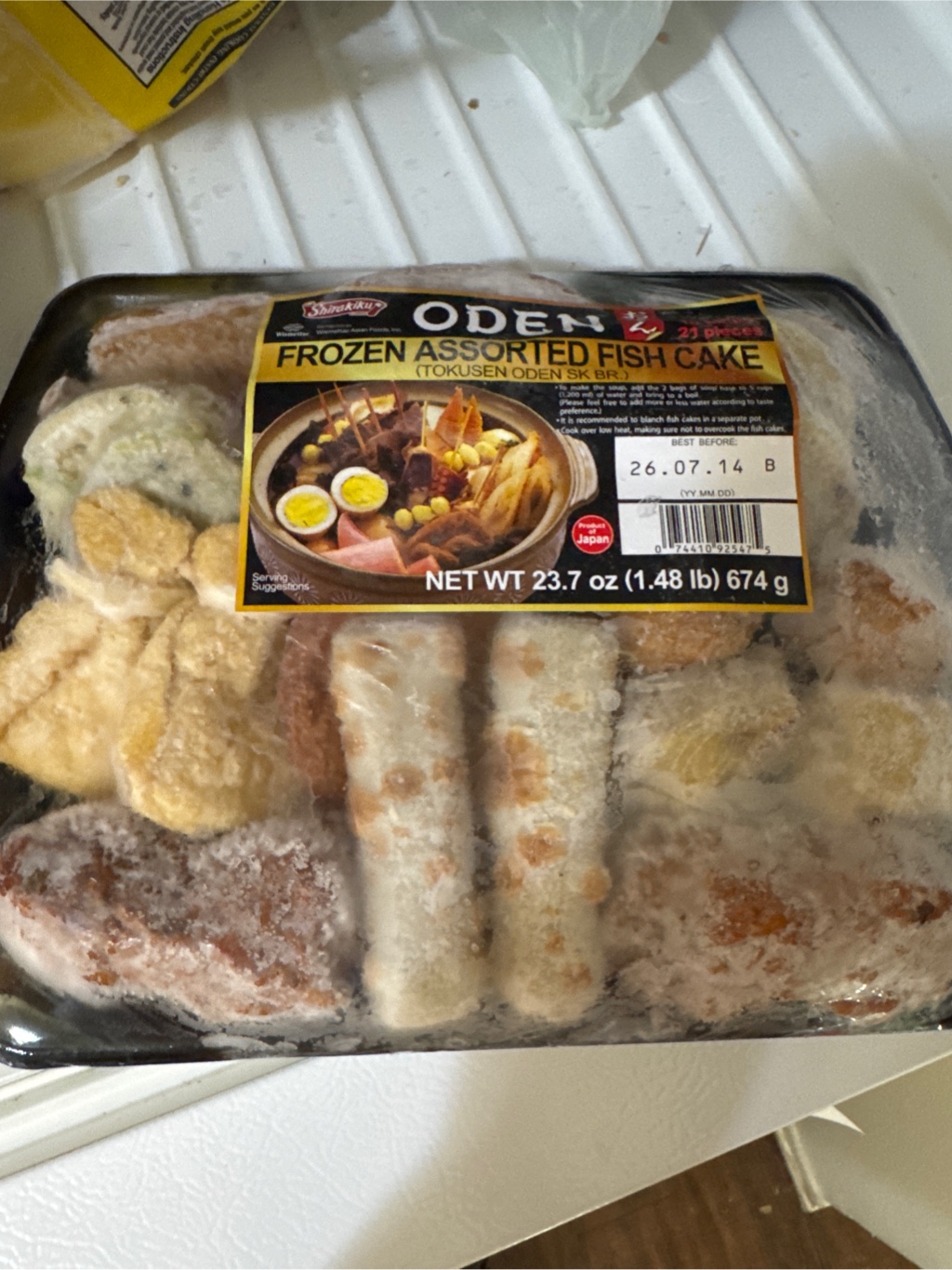 Shirakiku おでんセット 冷凍 650g 22.92 オンス - Weee!