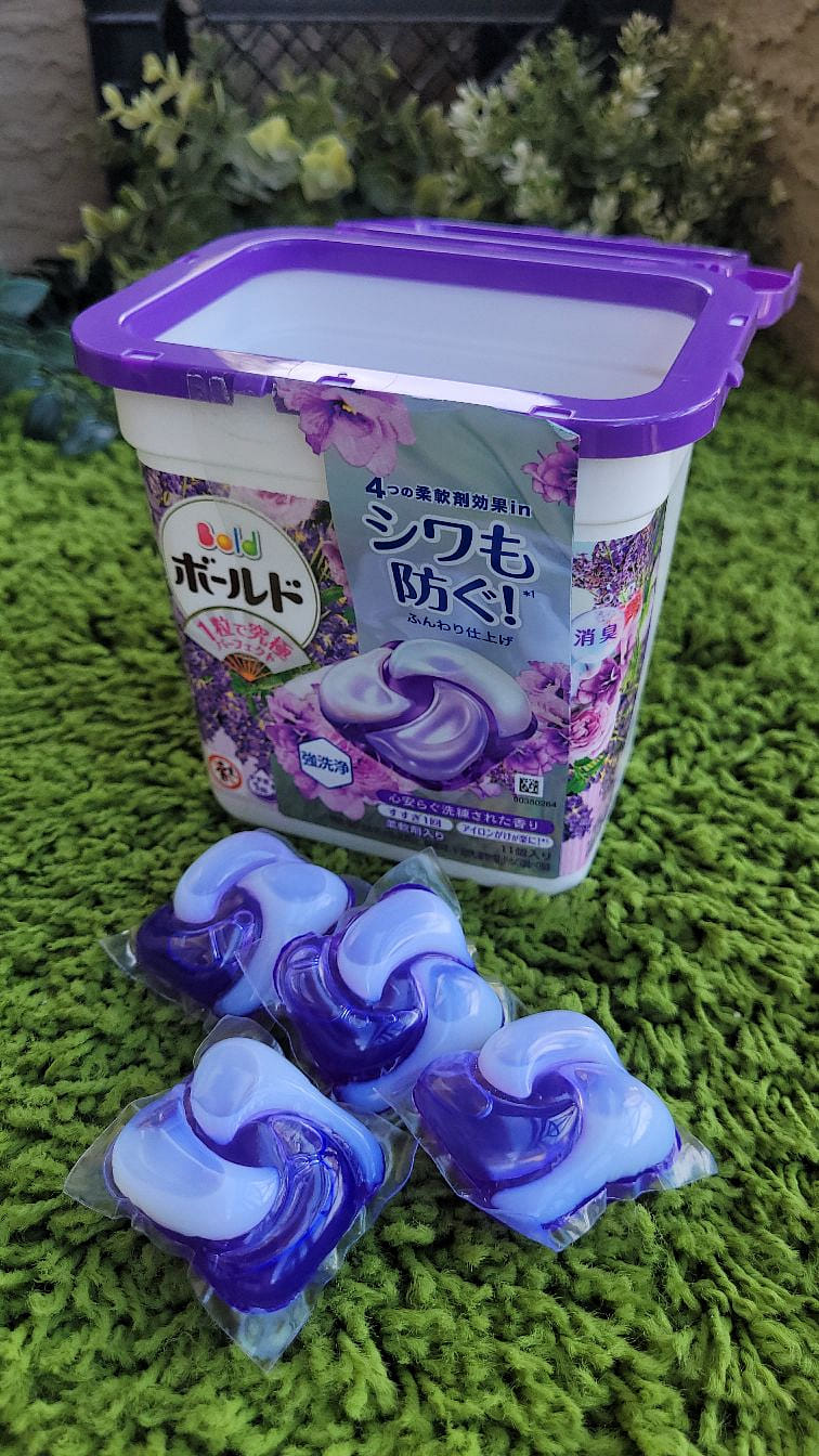 P&G ボールド 選択洗剤 ジェルボール4D ラベンダー&フローラルガーデン