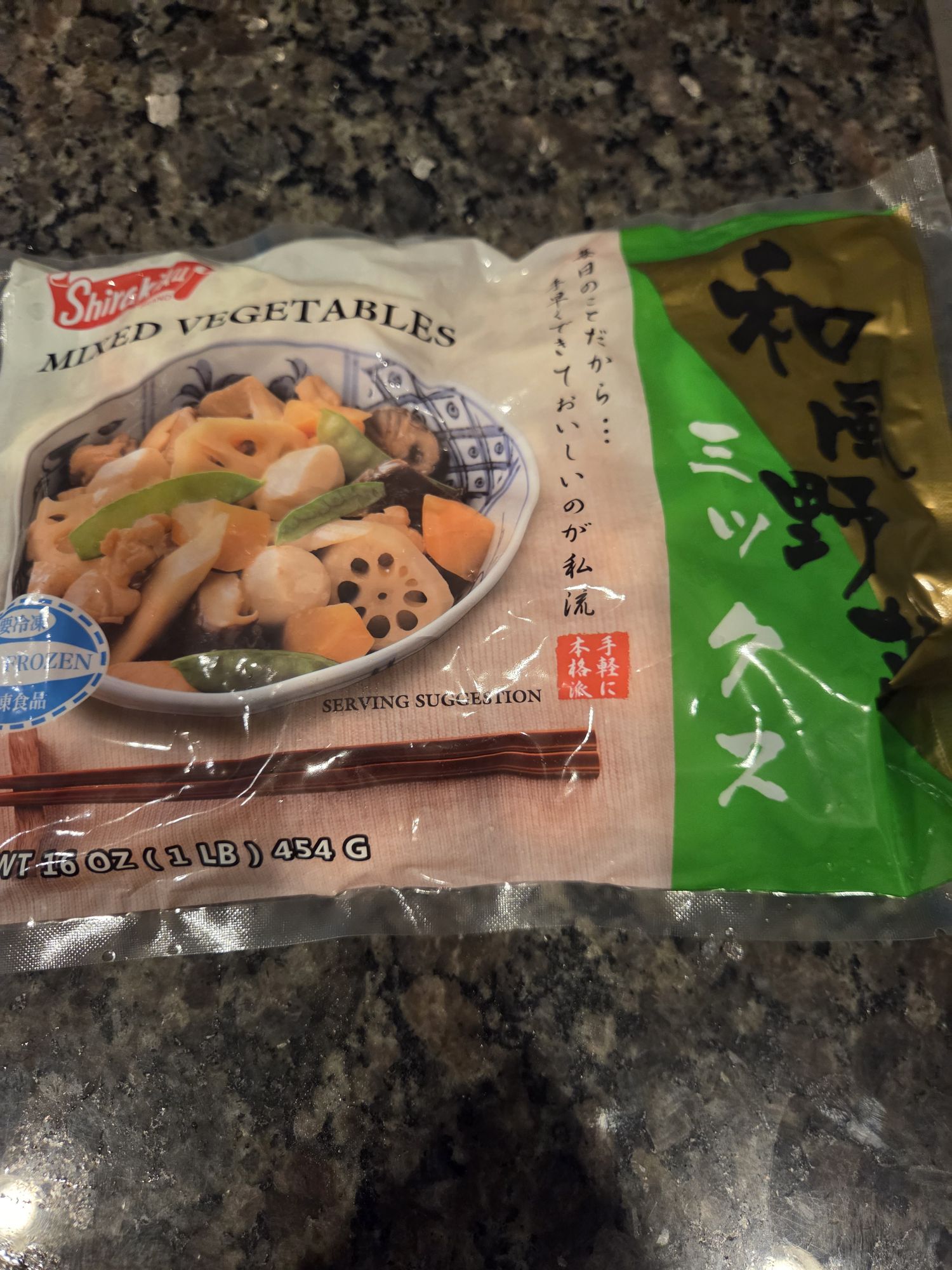 野菜 Kimi Shirakiku 和風野菜ミックス（冷凍） 1 ポンド - Weee!