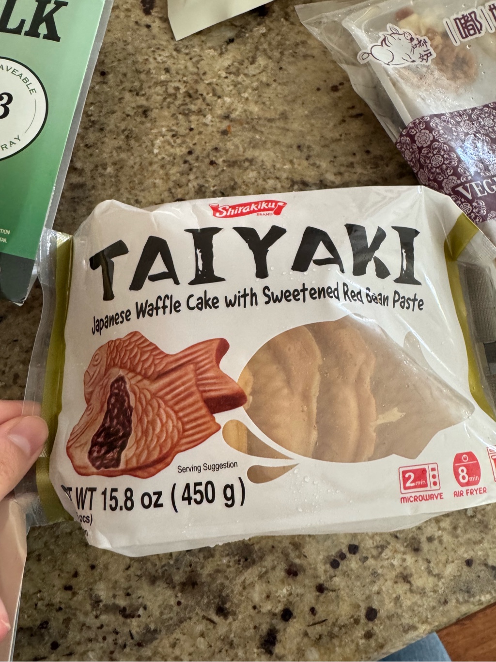 Get Shirakiku Taiyaki Japanese Waffle cake with Sweet Red Bean
