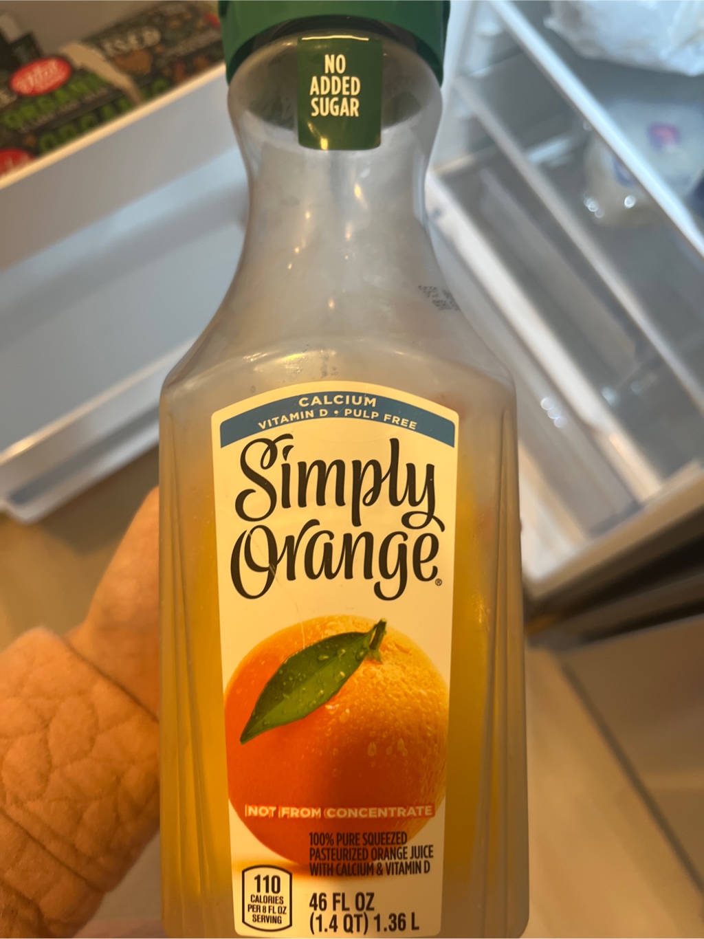 Get Simply Orange Pulp Free Juice with Calcium and Vitamin D 46 fl