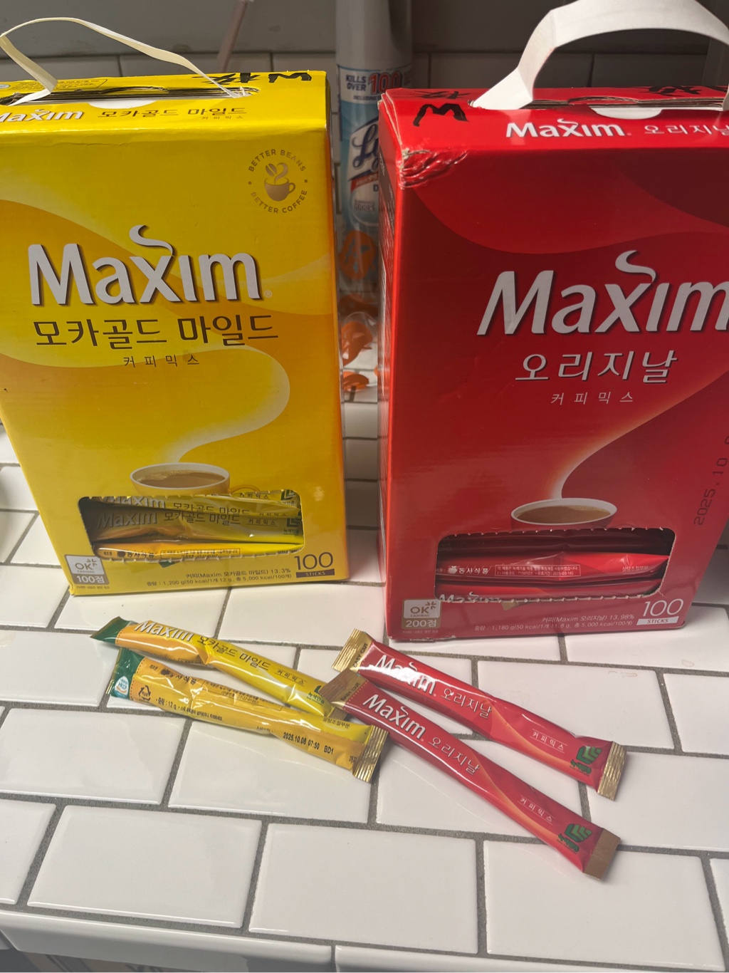 Maximモカゴールドコーヒーミックス 100本入 0.42 オンス*100 パック