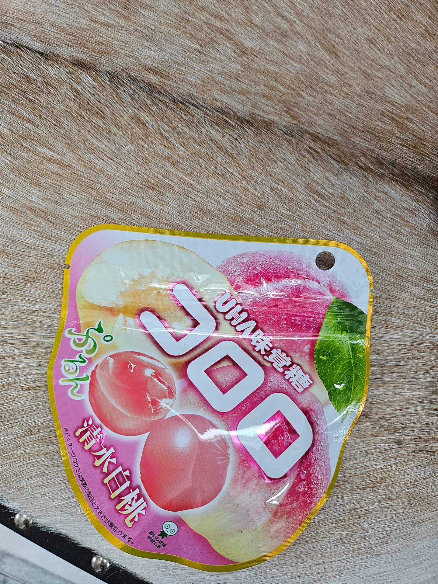 Get UHA Kororo Gummy Summer Limited Shimizu White Peach Flavor 40g