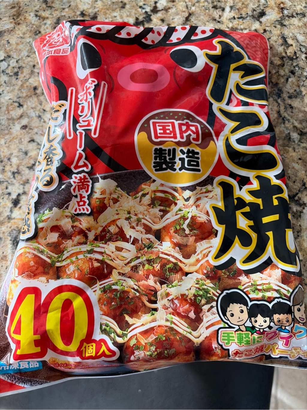 たこ焼き　f 岡本食品 たこやき 800 グラム - Weee!