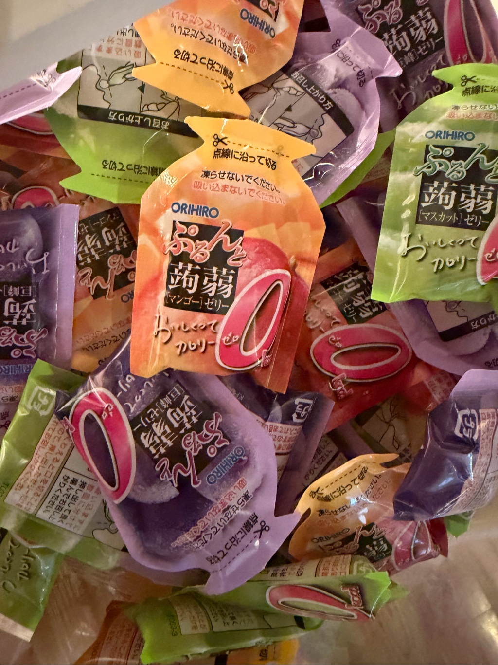 おくすり系　まとめうり KUGE オリヒロ ぷるんと蒟蒻ゼリー8種 960g ギフト