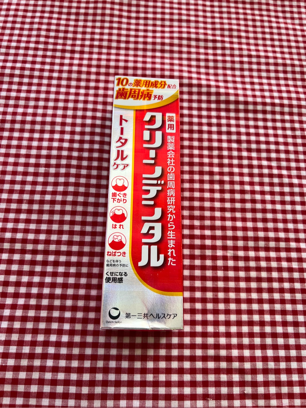 第一三共ヘルスケア 薬用 クリーンデンタル トータルケア 100g - Weee!