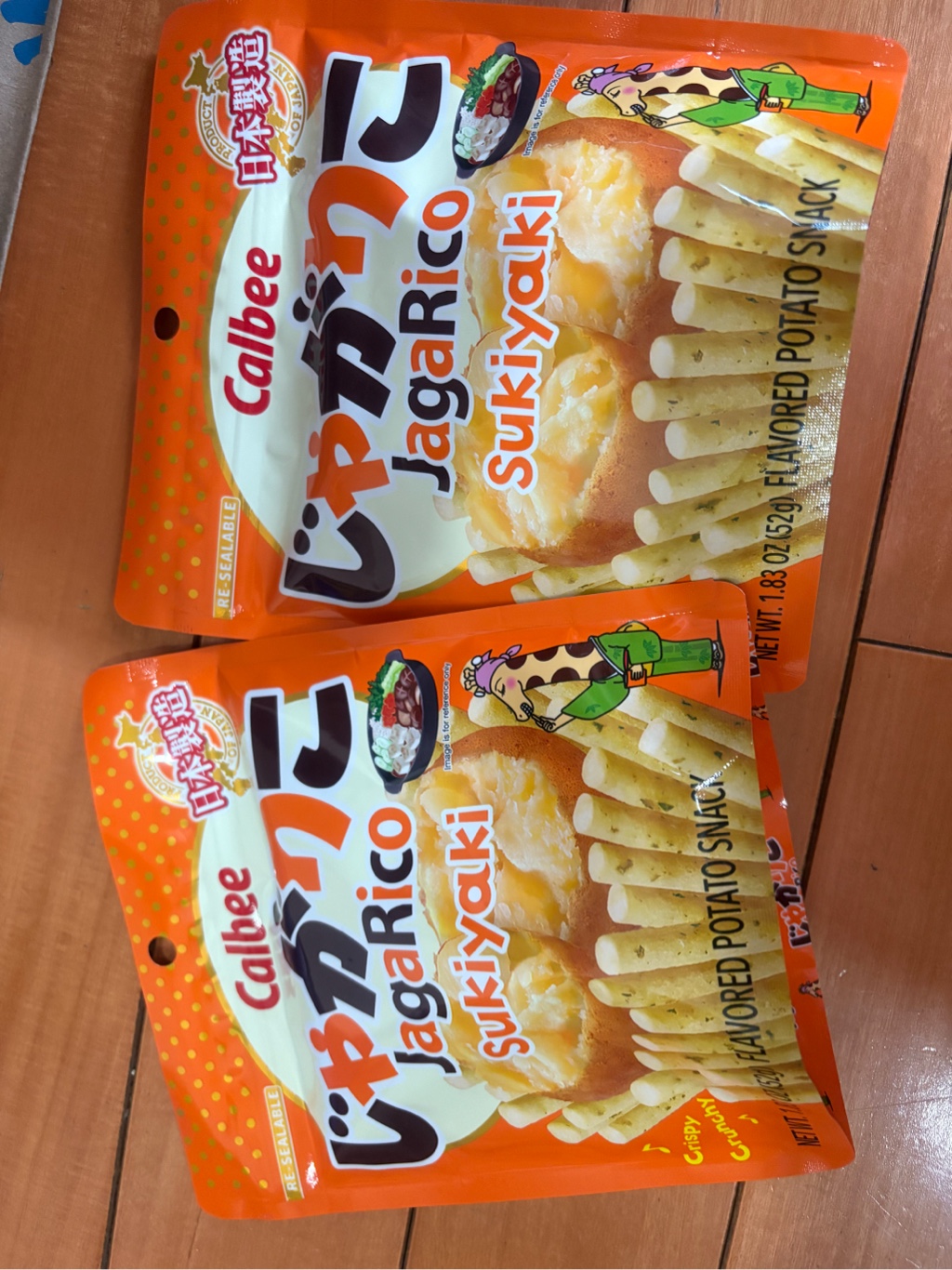 カルビー じゃがりこ すき焼き味 - Weee!