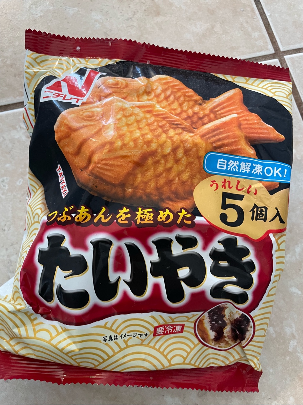 ニチレイ たいやき5枚入 14.1 オンス - Weee!