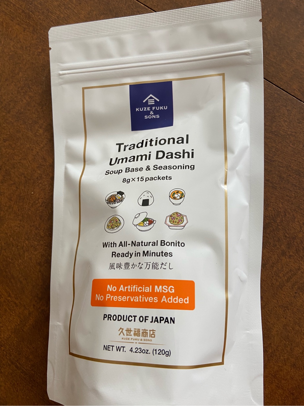 久世福商店 うまみだし（15包入り） 4.23 オンス - Weee!