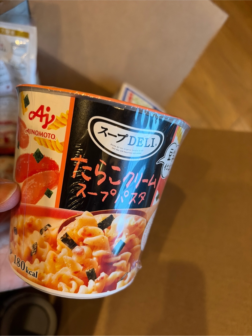 味の素 スープDELI たらこクリームスープパスタ 44.2 グラム - Weee!
