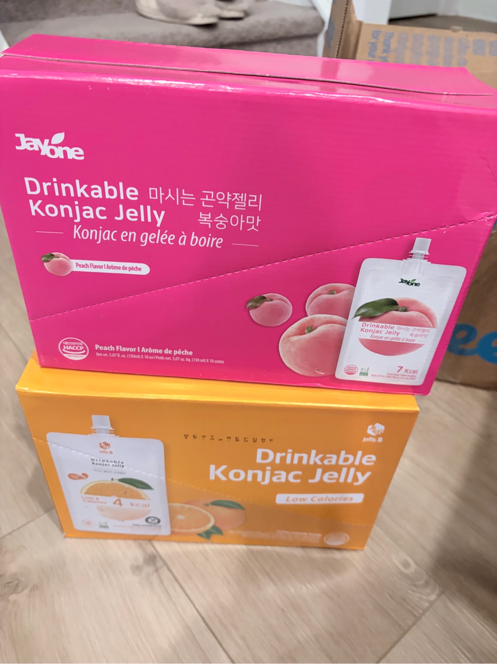 Jelly B. 蒟蒻ゼリーオレンジ味 10袋入 5.07 fl.oz*10 パック - Weee!