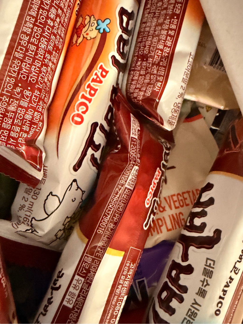 パピコ様 Lotte Papico チョコレートアイスクリーム 6pk 780 ml(ミリリットル