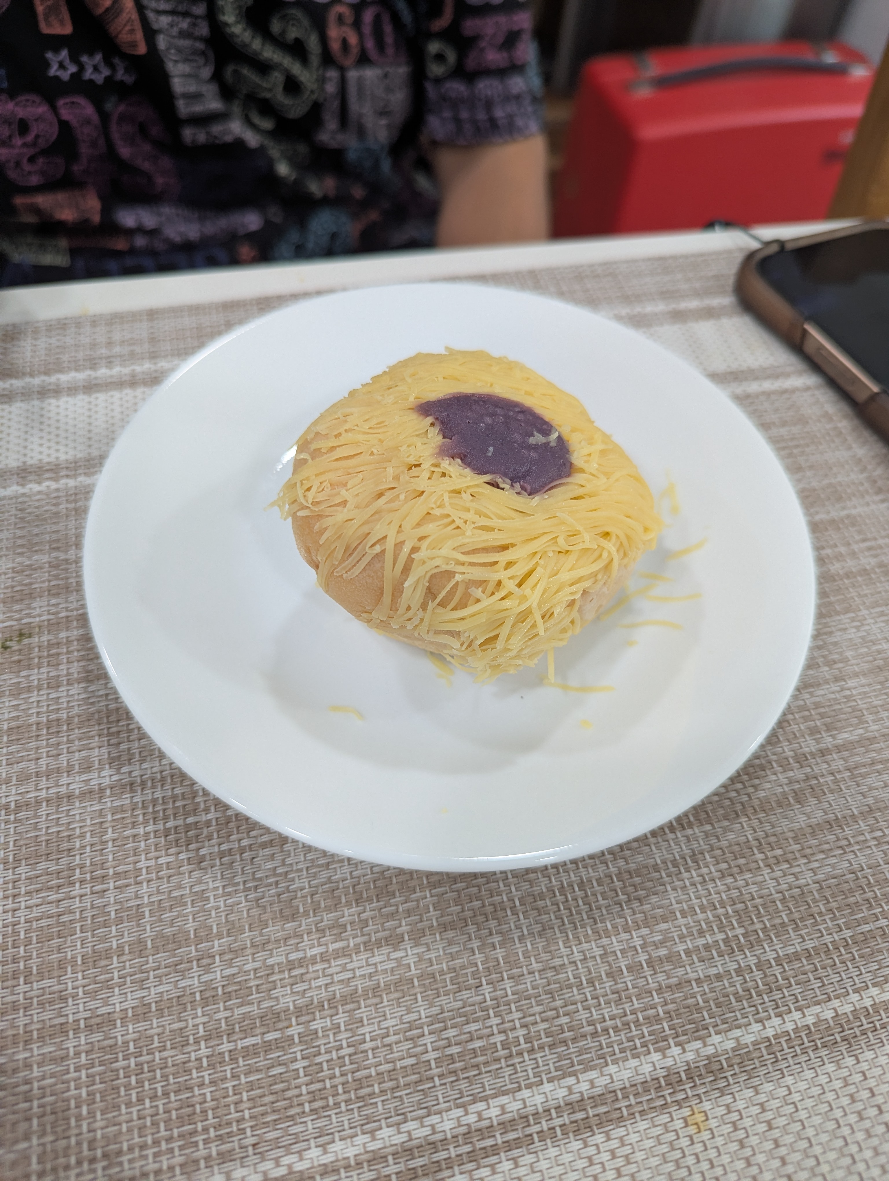 Get Muhlach Ensaymada Ube (Purple Yam) Flavor (12 count), Frozen 