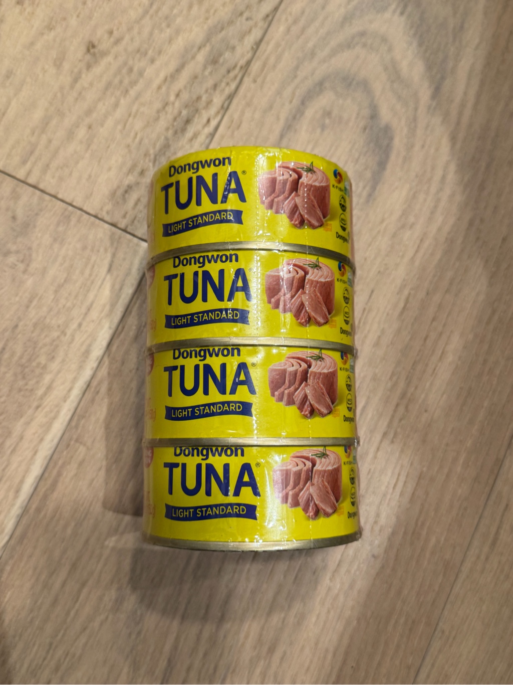 Dongwon油漬けマグロ缶詰 (150G*4) 150 グラム*4 缶 - Weee!