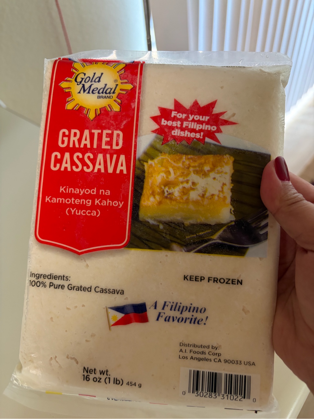Get Gold Medal Grated Cassava, Frozen 16 oz Delivered | Weee