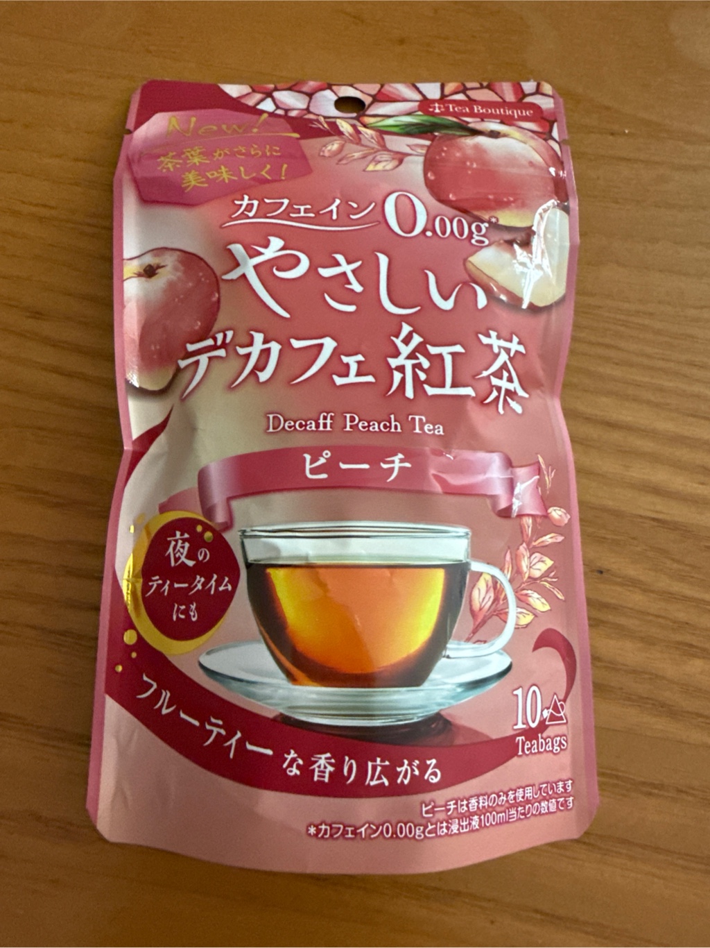 Get Tea Boutique Decaffeinated White Peach Tea 10 Bags Delivered