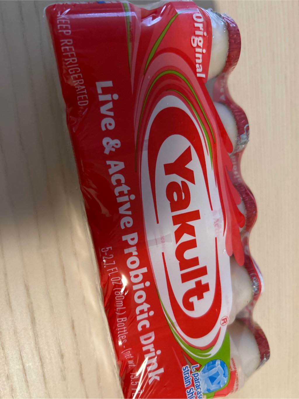 Yakult ヤクルト 5本パック 2.7 fl.oz*5 本 - Weee!