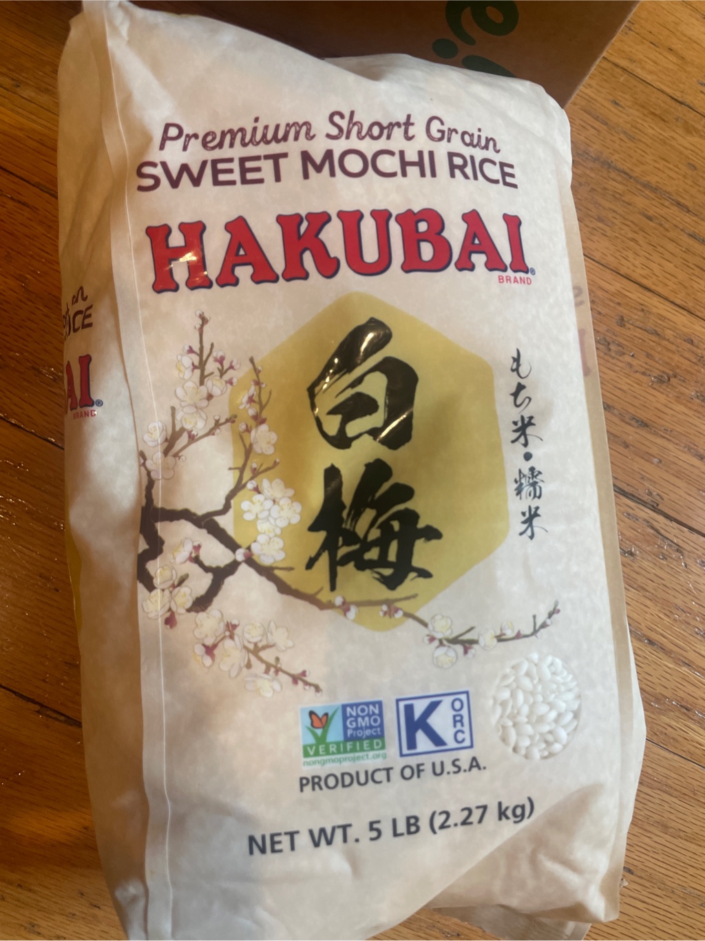 白梅 高級もち米 5 ポンド - Weee!