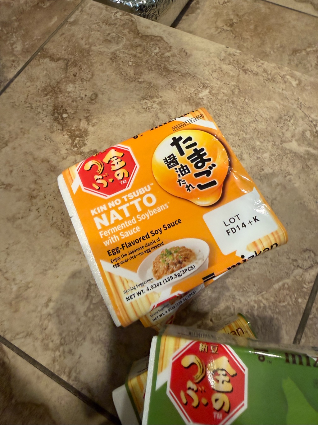 nattsuさま専用 Get Mizkan Kintsubu Natto Tamago Shoyu 4.9 oz Delivered | Weee