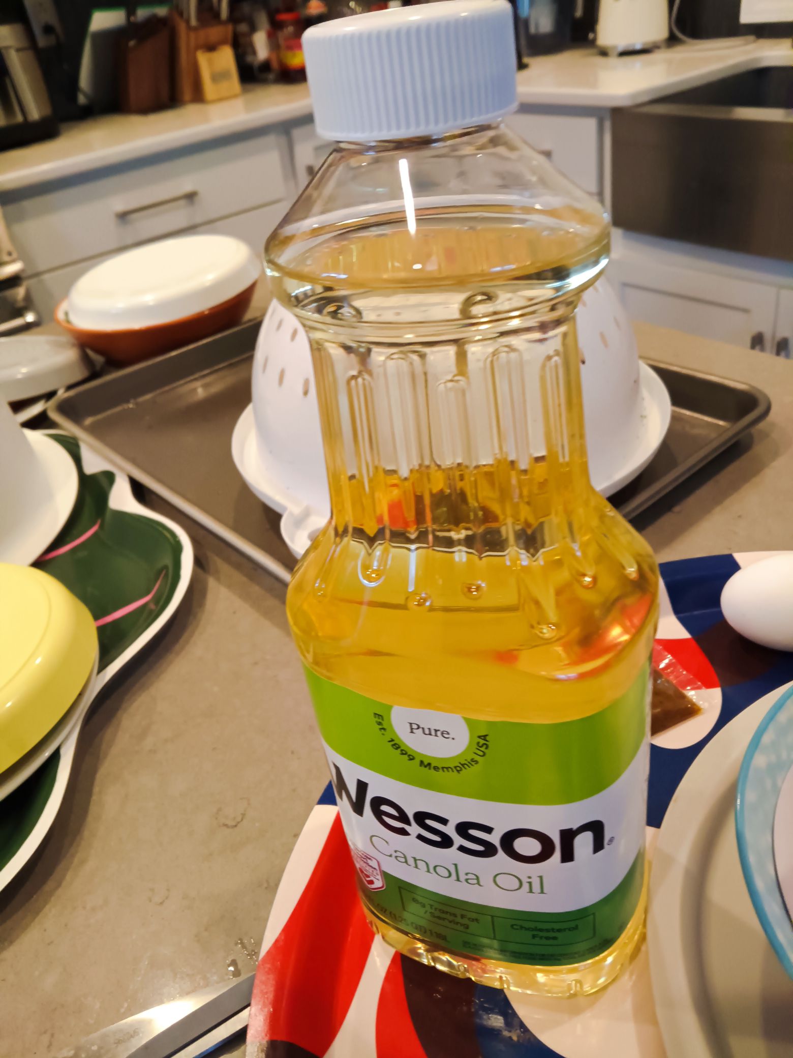 Wesson Pure Canola Oil (5 qts.) – My Kosher Cart, image size:1560x2080