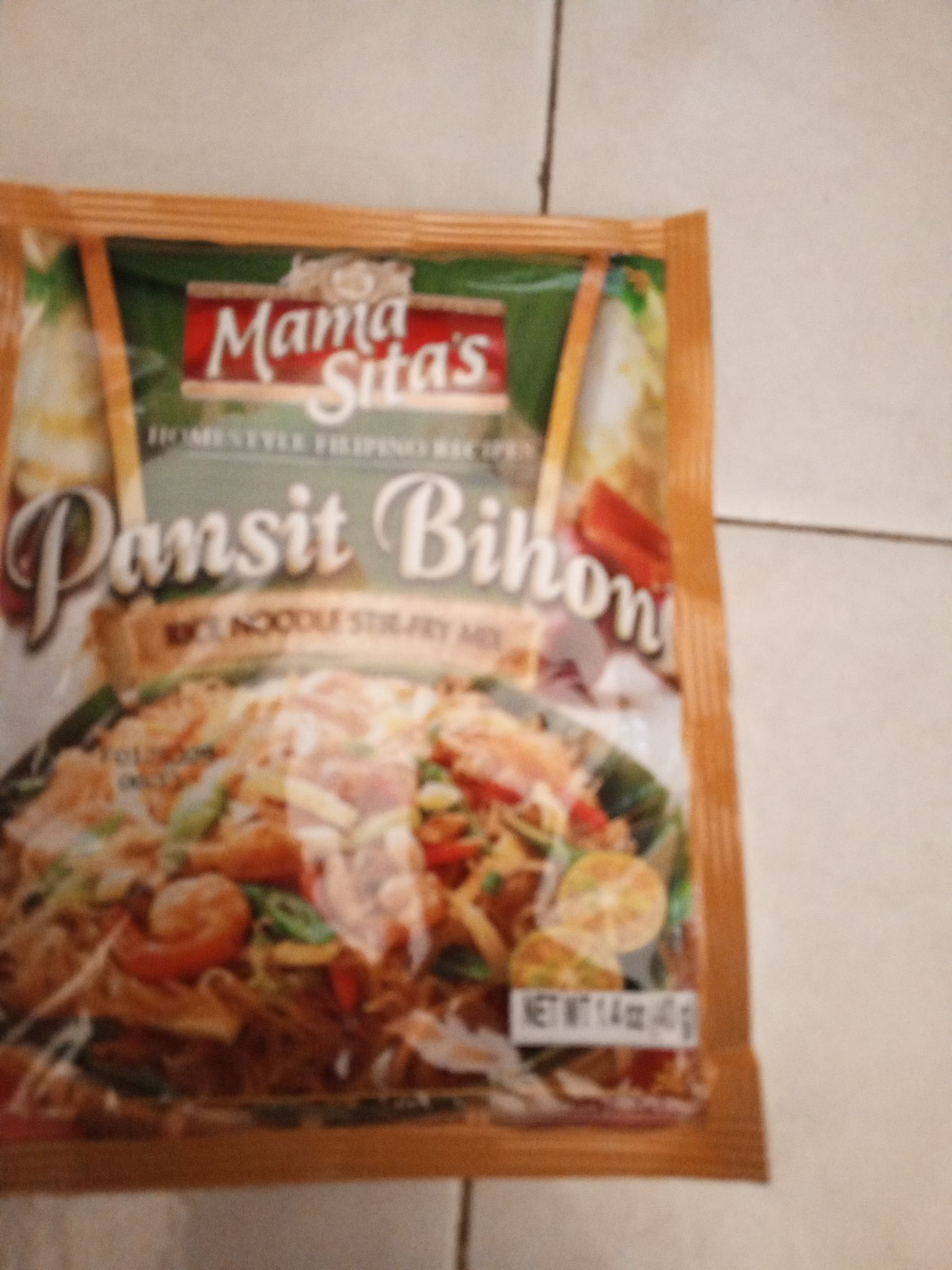 Mama Sita Pancit Bihon Seasoning – 40g Pack Of 6, Filipino Noodle Mix