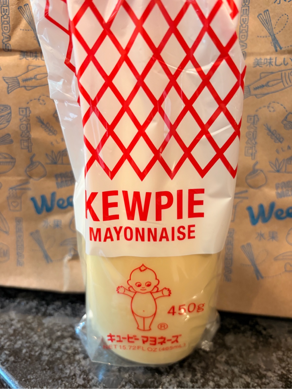 きゅうぴー キューピー マヨネーズ 450 グラム - Weee!