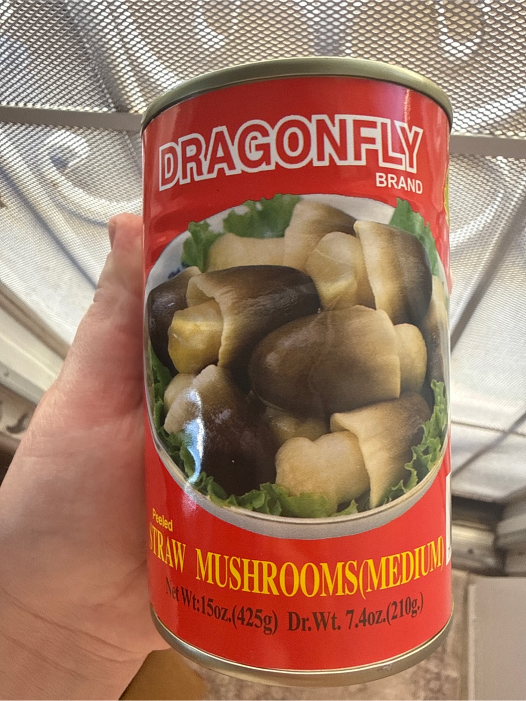 Dragonfly皮剥きストローマッシュルーム (レッド) - Weee!