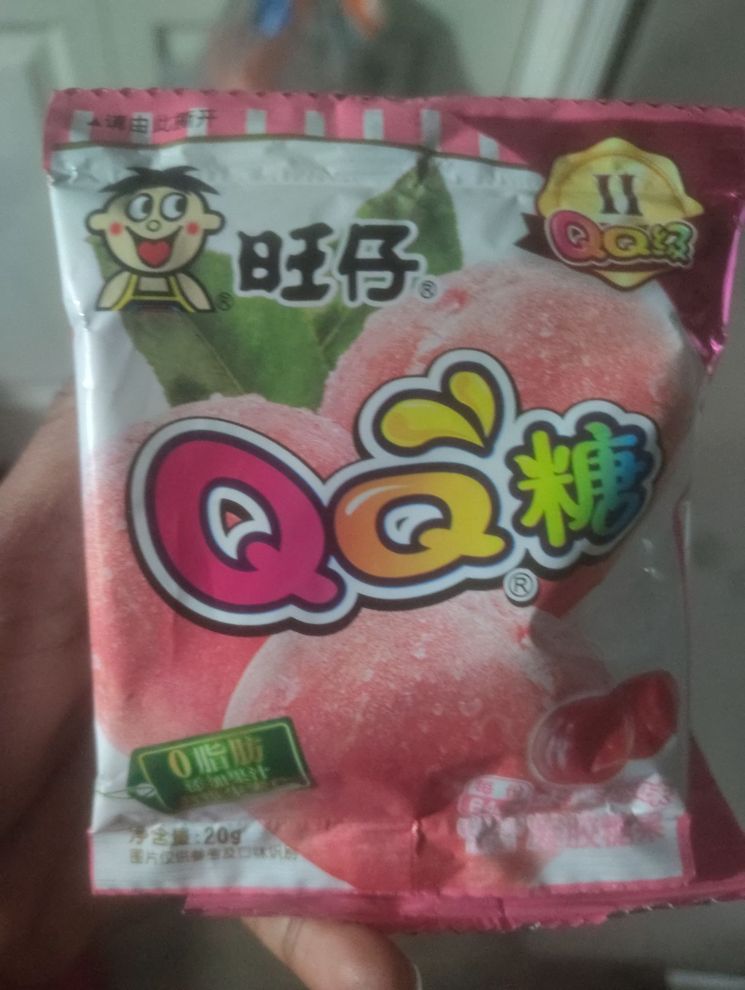 Want Want QQ キャンディ ピーチ味 100 グラム - Weee!