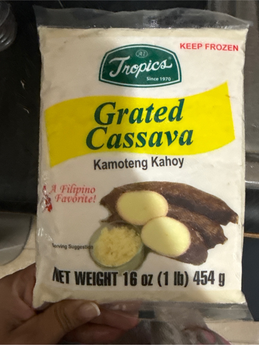 Get Tropics Grated Cassava, Frozen Delivered | MásGusto Latino Market
