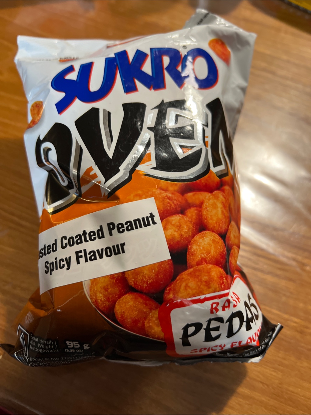 Sukro ピーナッツスナック（辛口味） - Weee!