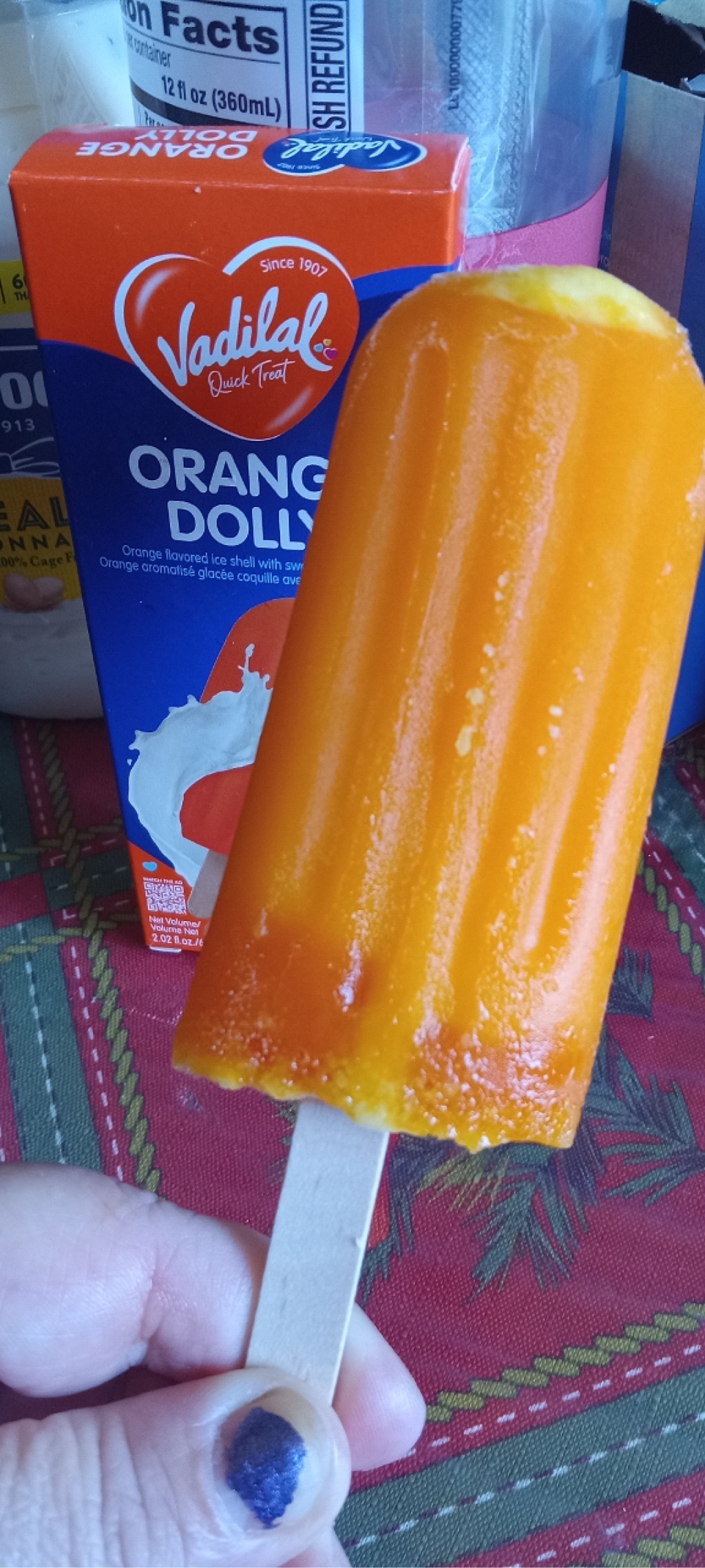 KAIEDA FLAVORS ORANGE ICE CREAM 264 アイス FLAVORS フィギュア