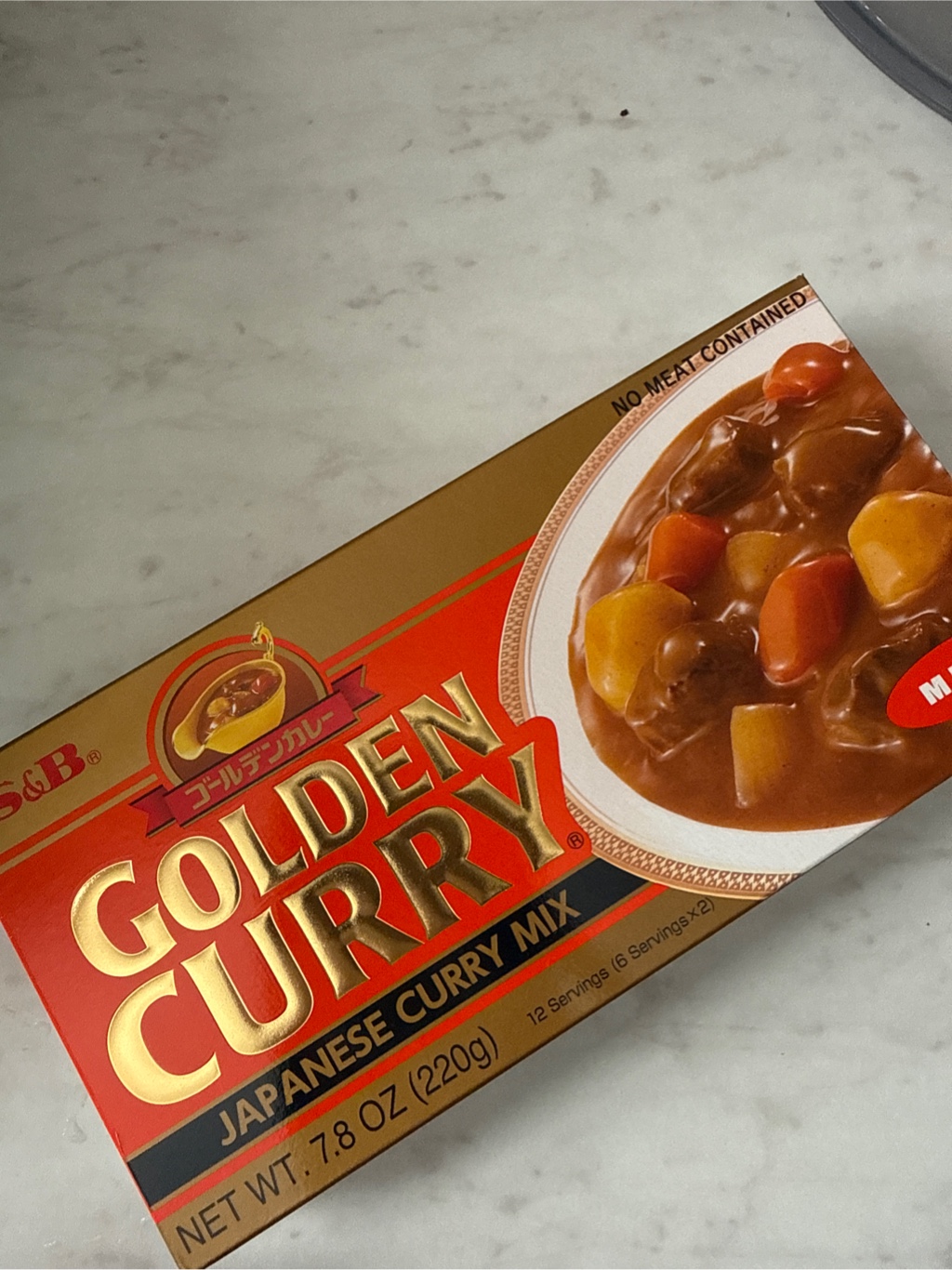 Get S&B Golden Curry Japanese Curry Mix, Mild Delivered | Weee