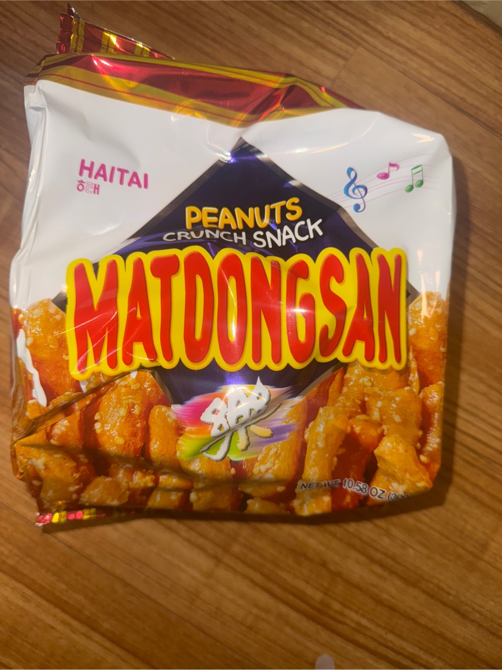 Haitai Peanut Crunch Snack, 11.46 Ounce - Norway