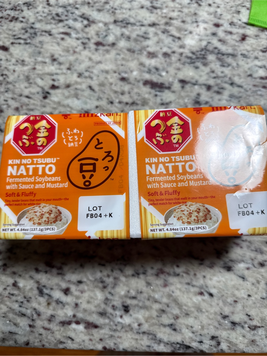 Get Mizkan Kintsubu Toromame Natto Rich Flavor Frozen 3pk 4.84 oz