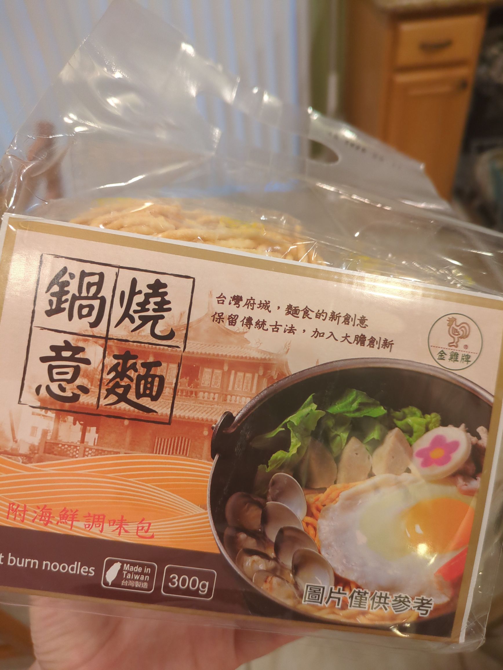 臺灣【經典美食】金雞牌海鮮鍋燒意麪(5入) - Weee!