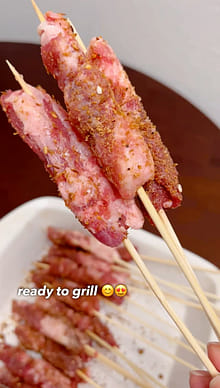バーベキュー串焼き ラム肉 冷凍 1 ポンド - Weee!