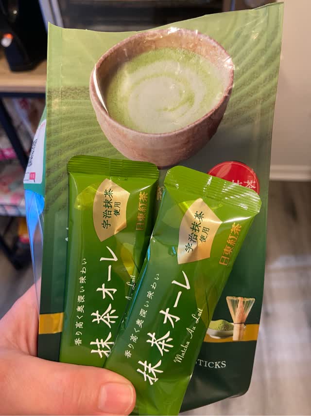 日東紅茶 抹茶オーレ 宇治抹茶使用 スティック 8本入り 0.42 オンス*8