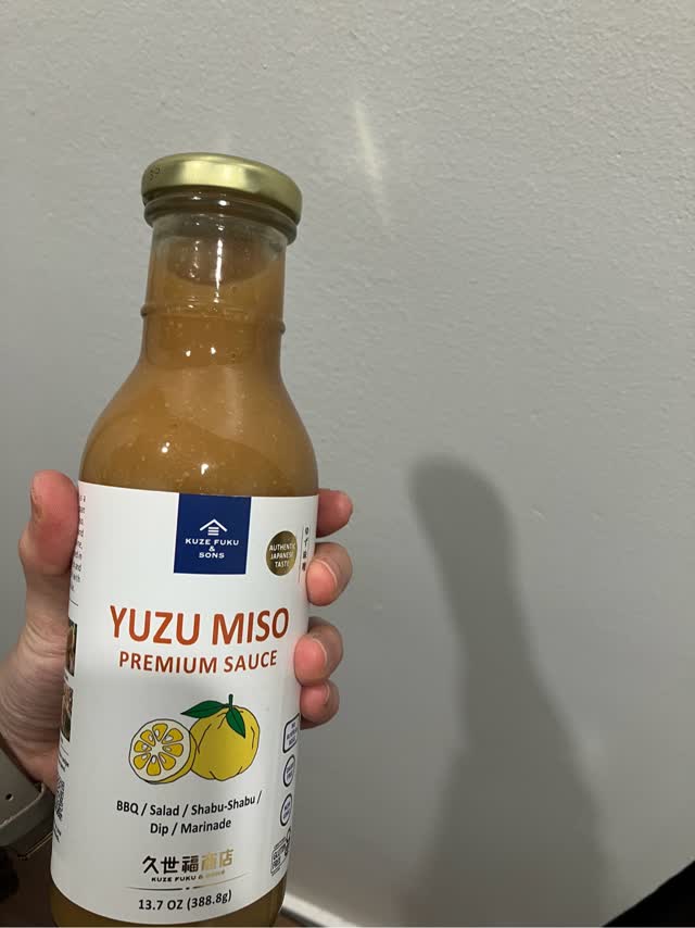 久世福商店 ゆず味噌ドレッシング 11.8 fl.oz - Weee!