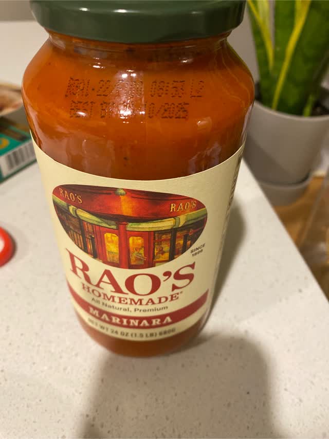 Rao's Homemade Premium Marinara Pasta Sauce, Keto Friendly,