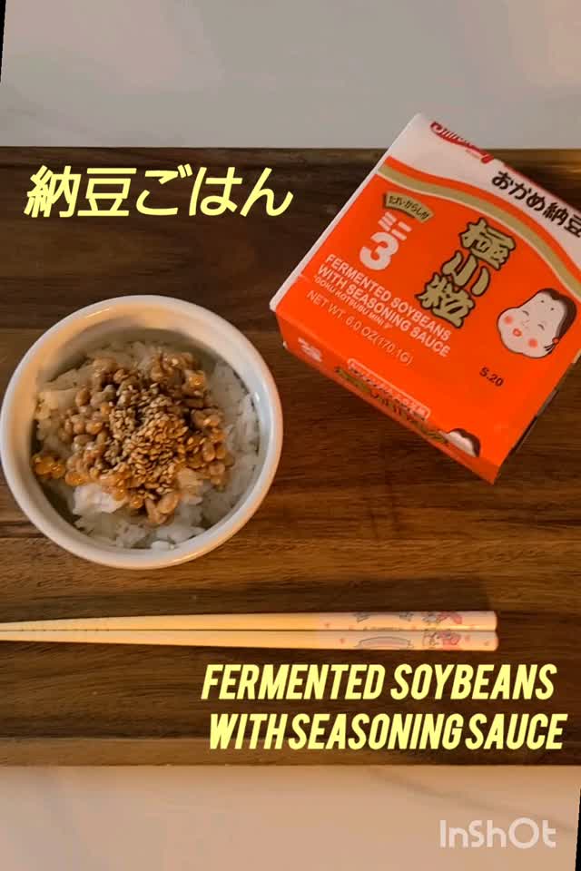 なっとうご飯 natto rice 納豆ごはん