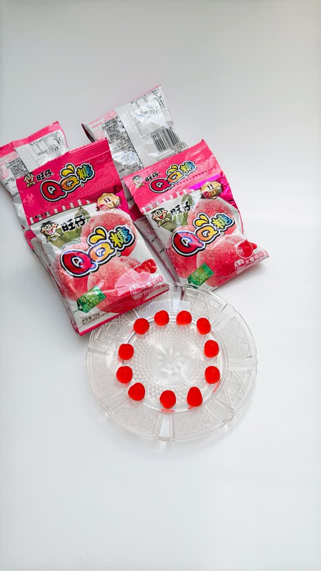 Want Want QQ キャンディ ピーチ味 100 グラム - Weee!