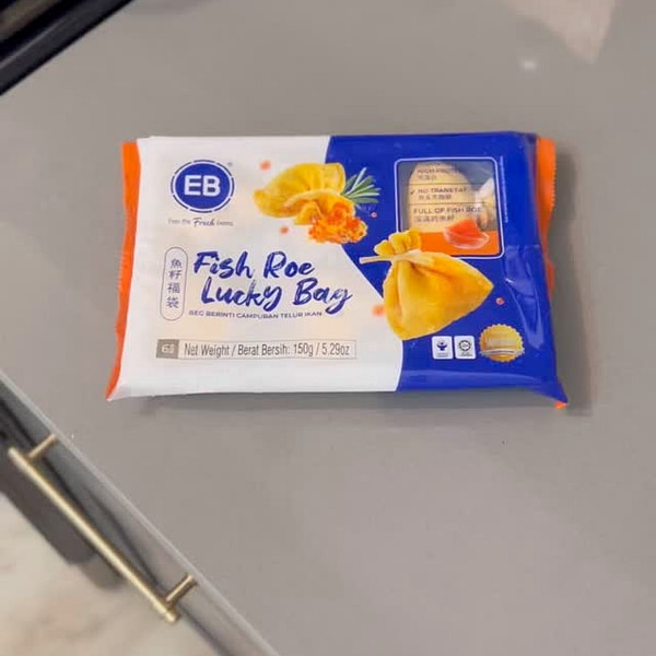 Review EB Fish Roe Lucky Bag 6pcs Frozen 150g