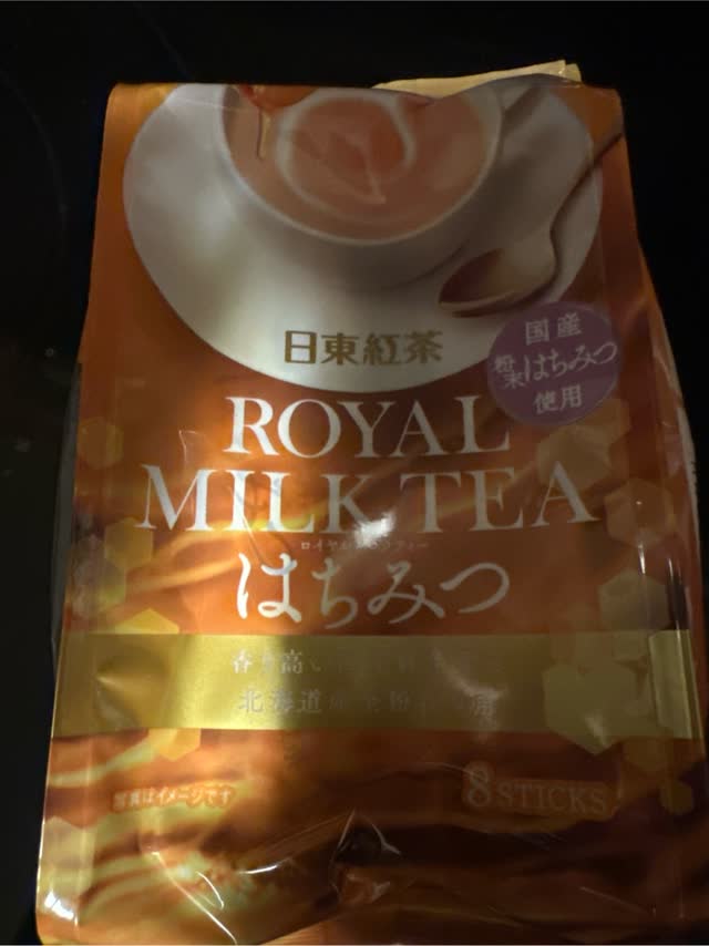 日東紅茶 ロイヤルミルクティー はちみつ スティック 8本入り 0.47