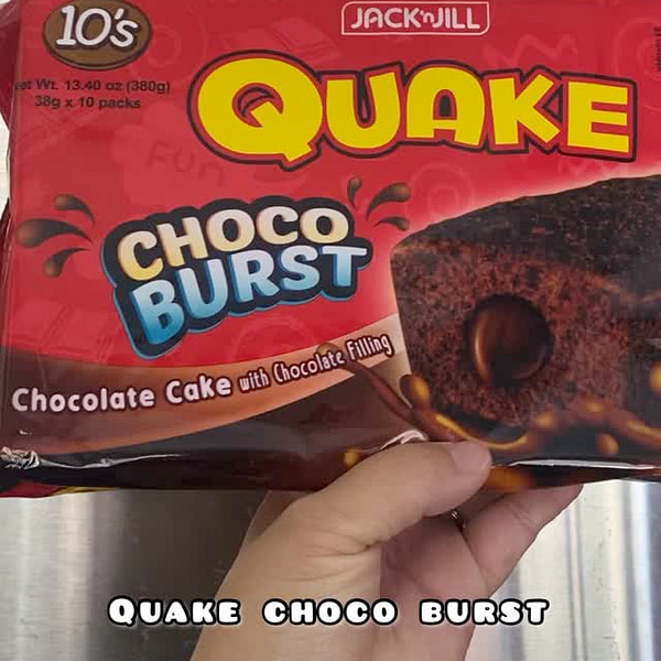 Quake Choco burst cakes