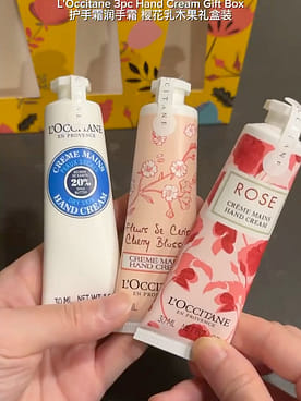 ロクシタン ハンドクリーム - チェリーブロッサム＆シアバター ギフト