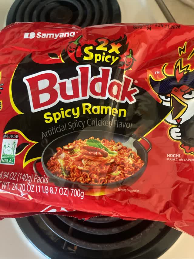 極辛ブルダック炒め麺（袋） - Weee!