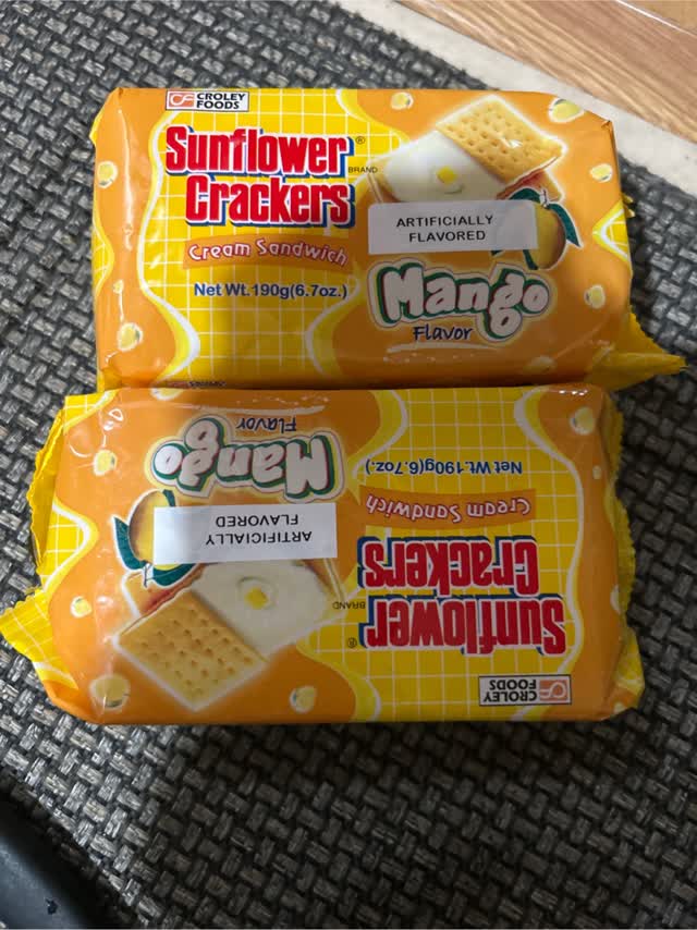 Sunflower サンドビスケット マンゴー味 - Weee!